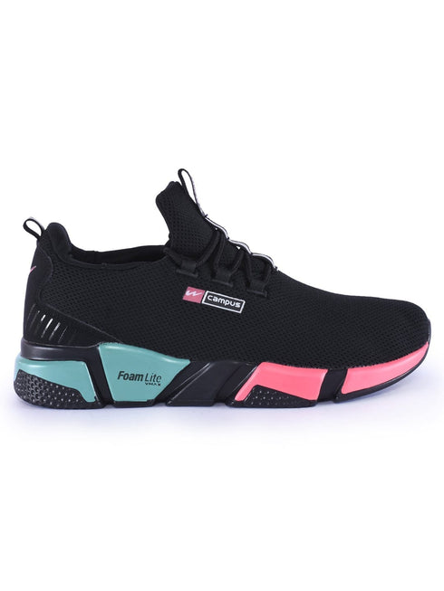 ALEXA Black Women's Running Shoes